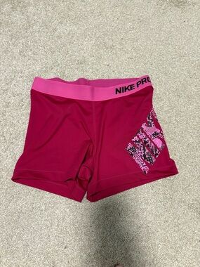 Nike Women's Hot Pink Athletic Shorts